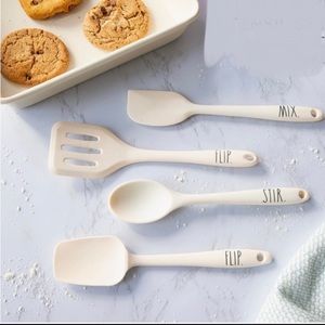 RAE DUNN | FLIP STIR | Spoon and Spatula Set
